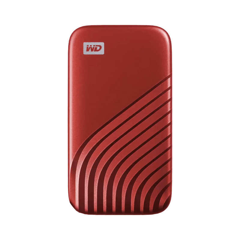 WD MY PASSPORT 1TB Portable External SSD (Red) - DataBlitz