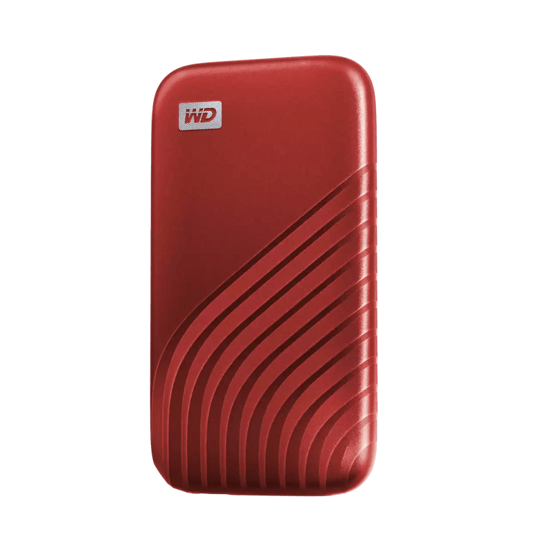 WD MY PASSPORT 1TB Portable External SSD (Red) - DataBlitz