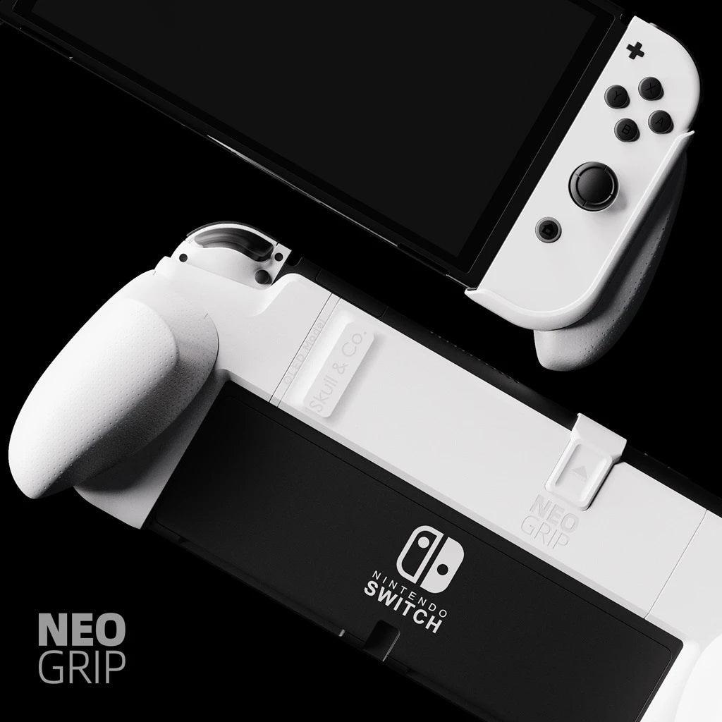 NSW SKULL & CO. Neogrip Maxcarry Case Bundle For N-Switch / N-Switch Oled Model (White) (NSNGSET-WT1) - DataBlitz