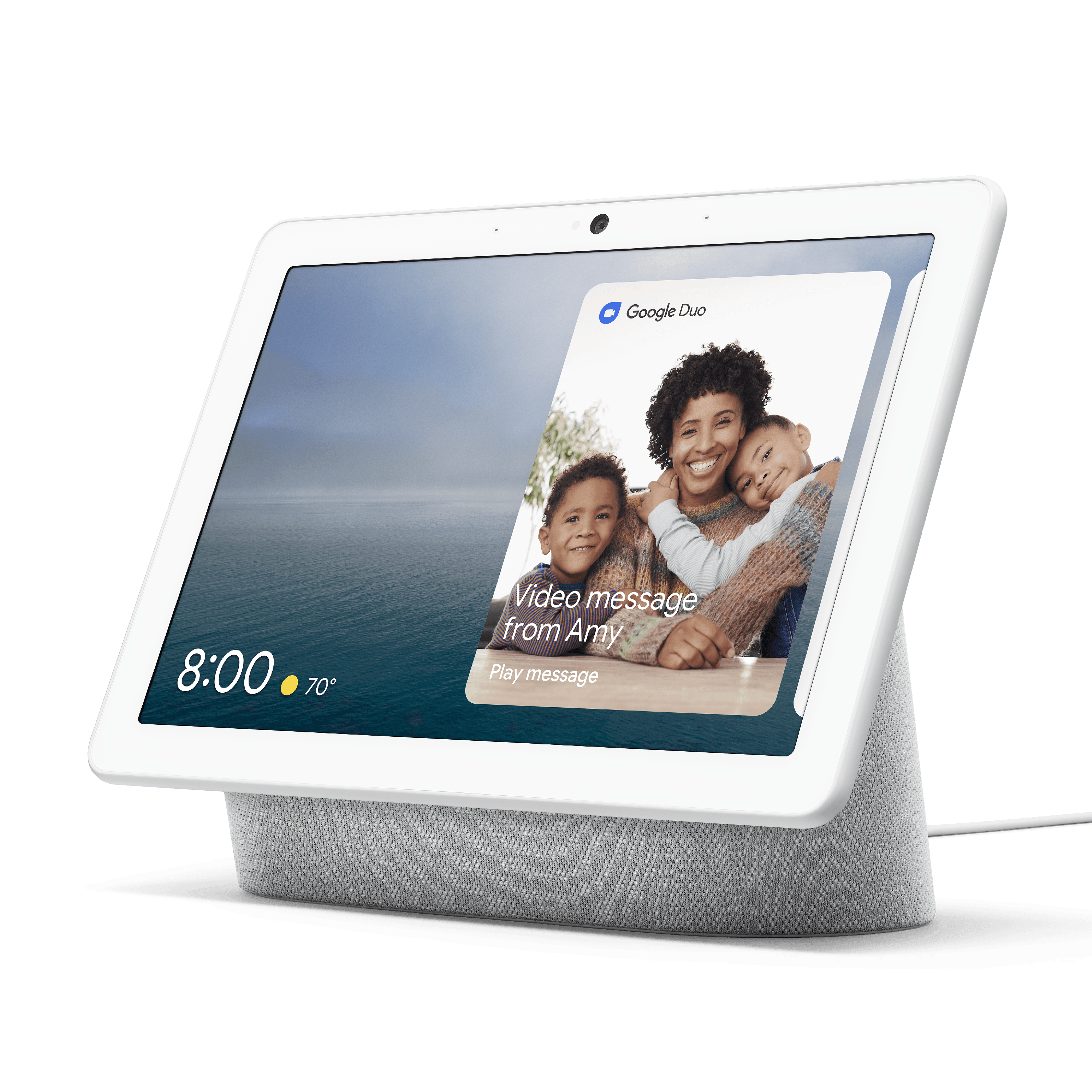 GOOGLE NEST HUB MAX (CHALK) - DataBlitz