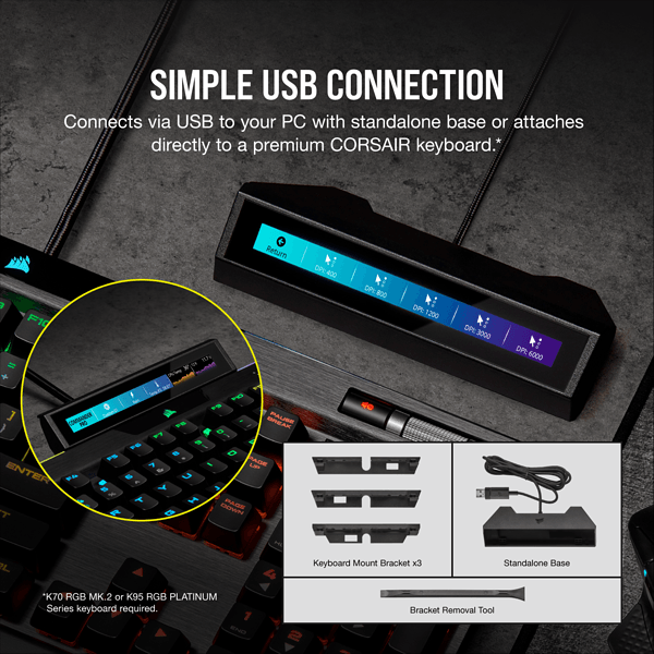 CORSAIR ICUE NEXUS COMPANION TOUCH SCREEN - DataBlitz