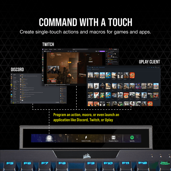 CORSAIR ICUE NEXUS COMPANION TOUCH SCREEN - DataBlitz
