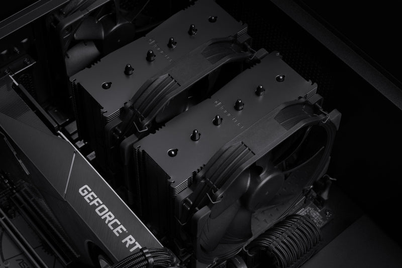 Noctua NH-D15 Chromax.Black Dual-Tower CPU Cooler