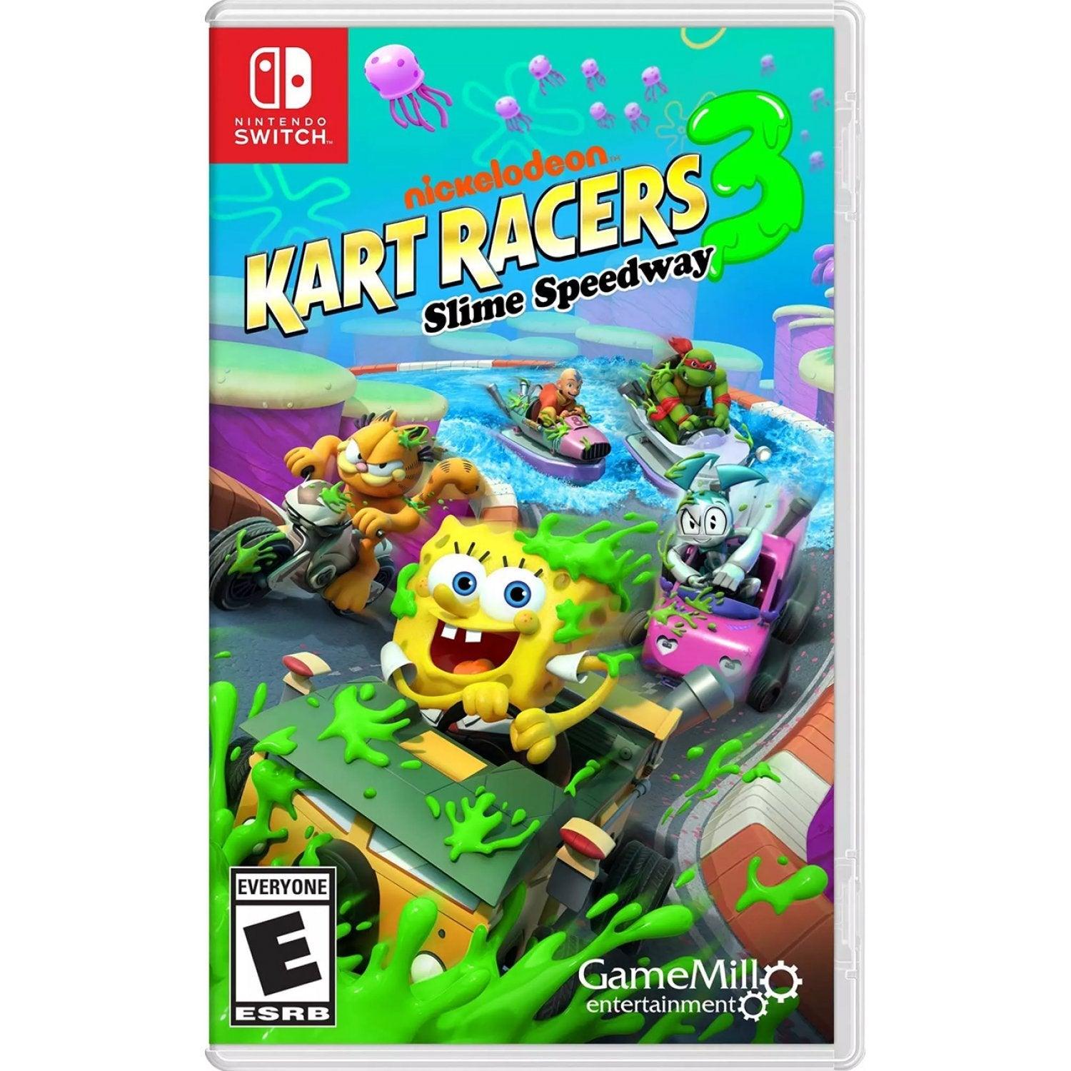 Nintendo Switch Nickelodeon Kart Racers 3 Slime Speedway