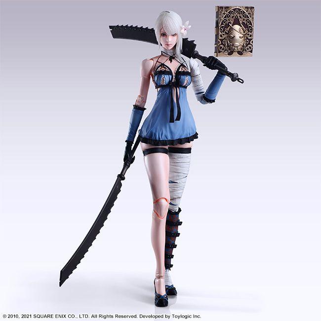 Nier Replicant VER. 1.22474487139 Play Arts Kai Action Figure (Kaine)