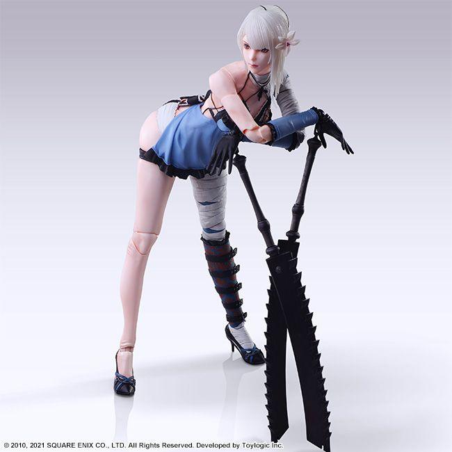 Nier Replicant VER. 1.22474487139 Play Arts Kai Action Figure (Kaine)