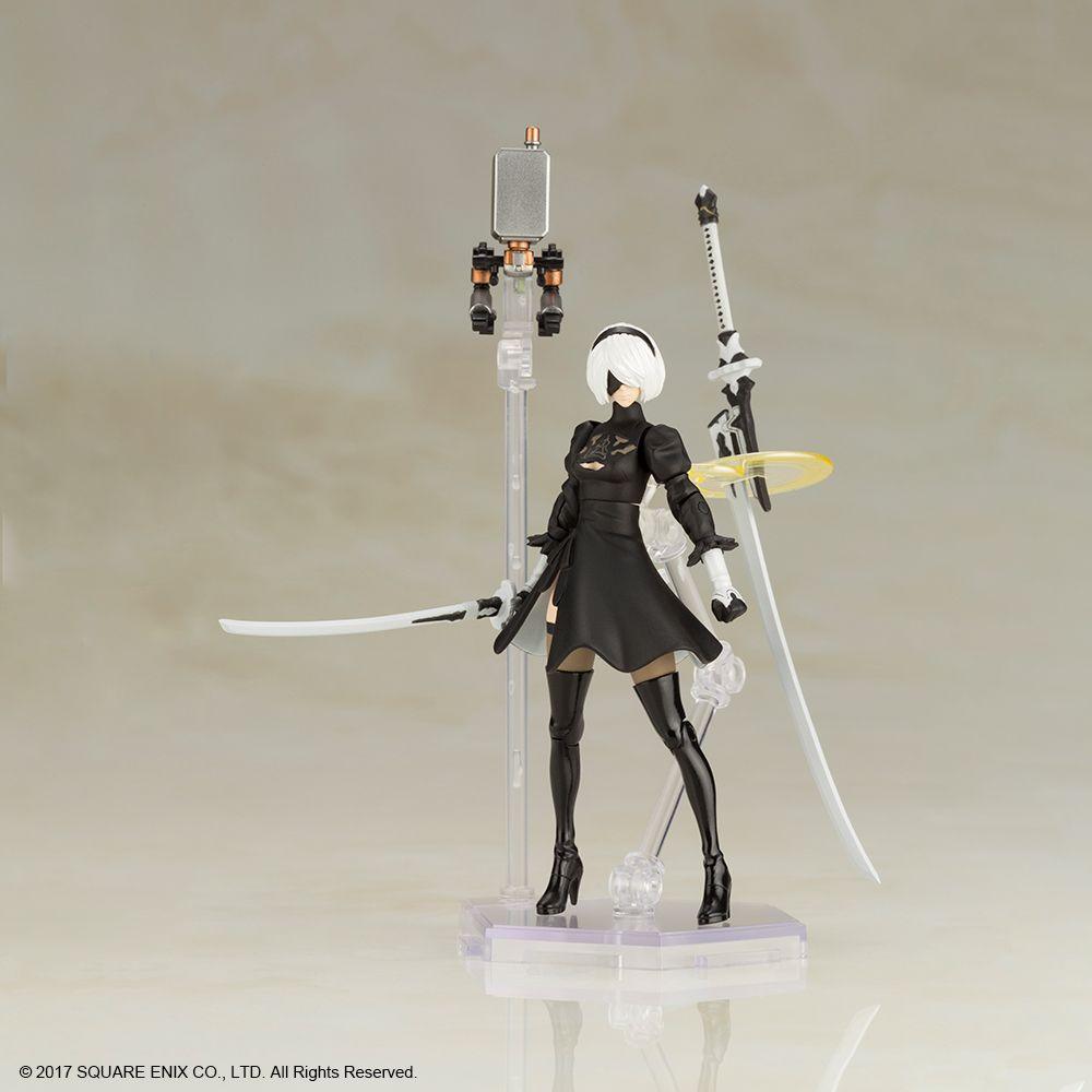 NIER AUTOMATA PLASTIC MODEL KIT FLIGHT UNIT HO229 TYPE B & 2B (YORHA NO.2 TYPE B) - DataBlitz