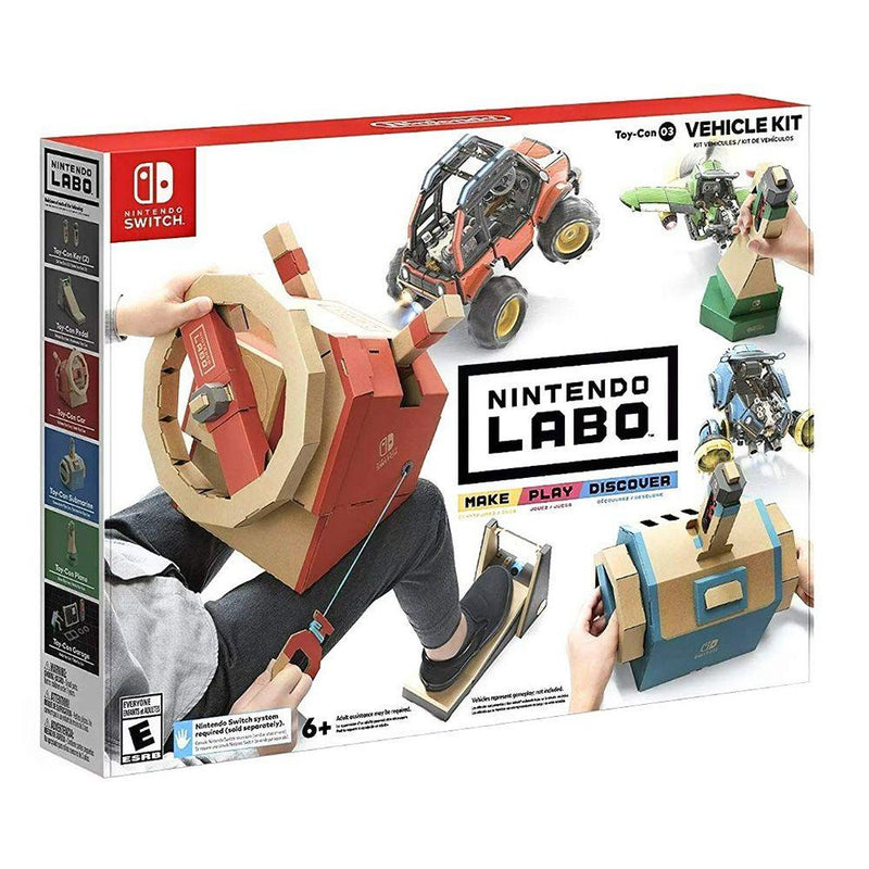 NSW CONSOLE MARIO RED & BLUE + DOBE PROTECTIVE PACK (TNS-1899) + LABO KIT TOY-CON 03 DRIVE KIT BUNDLE - DataBlitz