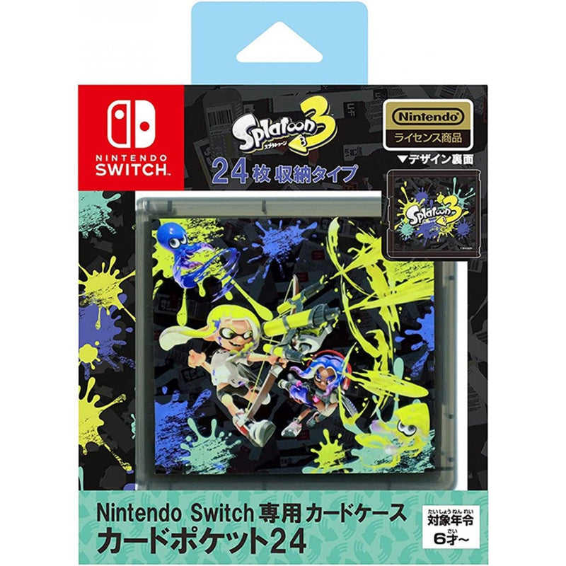 NSW Maxgames Case Card Pocket 24 (Splatoon 3) (HACF-02SP3) - DataBlitz