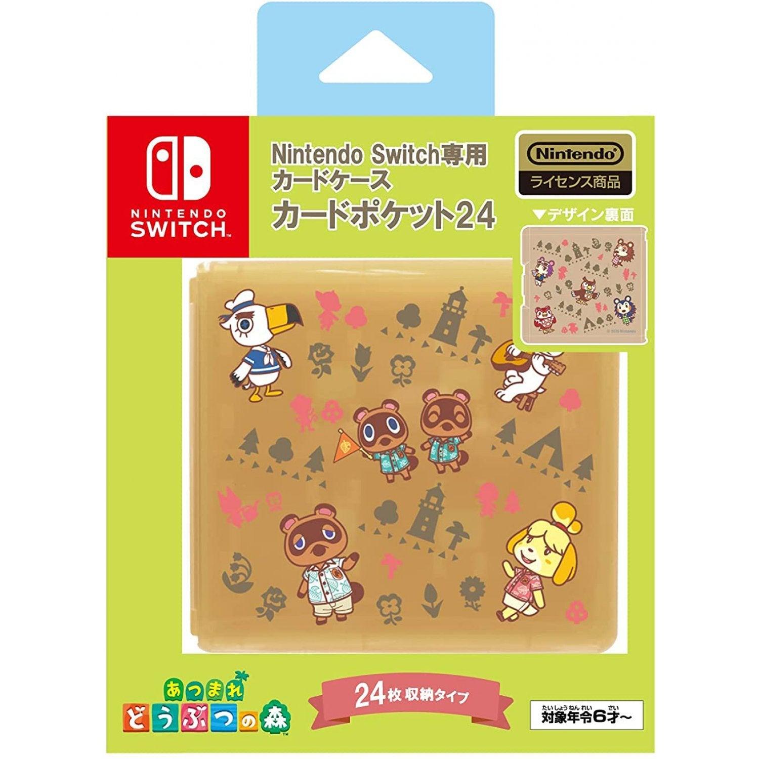 NSW Maxgames Case Card Pocket 24 (Animal Crossing New Horizons) (HACF-02ADL) - DataBlitz