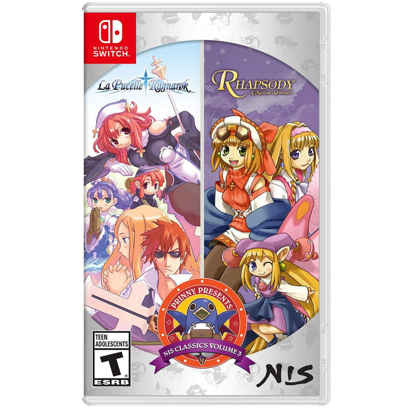 Nintendo Switch Prinny Presents NIS Classics Volume 3 Deluxe Edition (La Pucelle Ragnarok + Rhapsody A Musical Adventure)