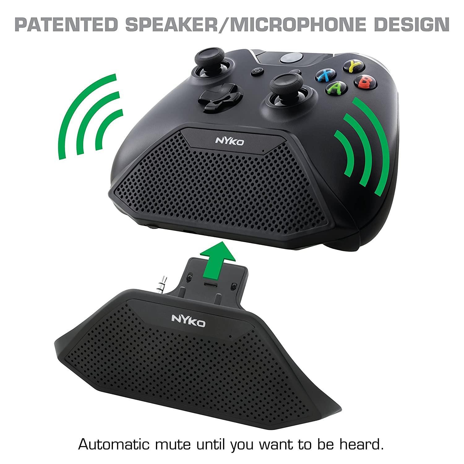 NYKO XBOXONE SPEAKERCOM (SPEAKER/MICROPHONE CHAT ATTACHMENT)