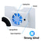 DOBE NSW Dock Cooling Fan For N-S Oled Console Dock (White) (TNS-1155) - DataBlitz