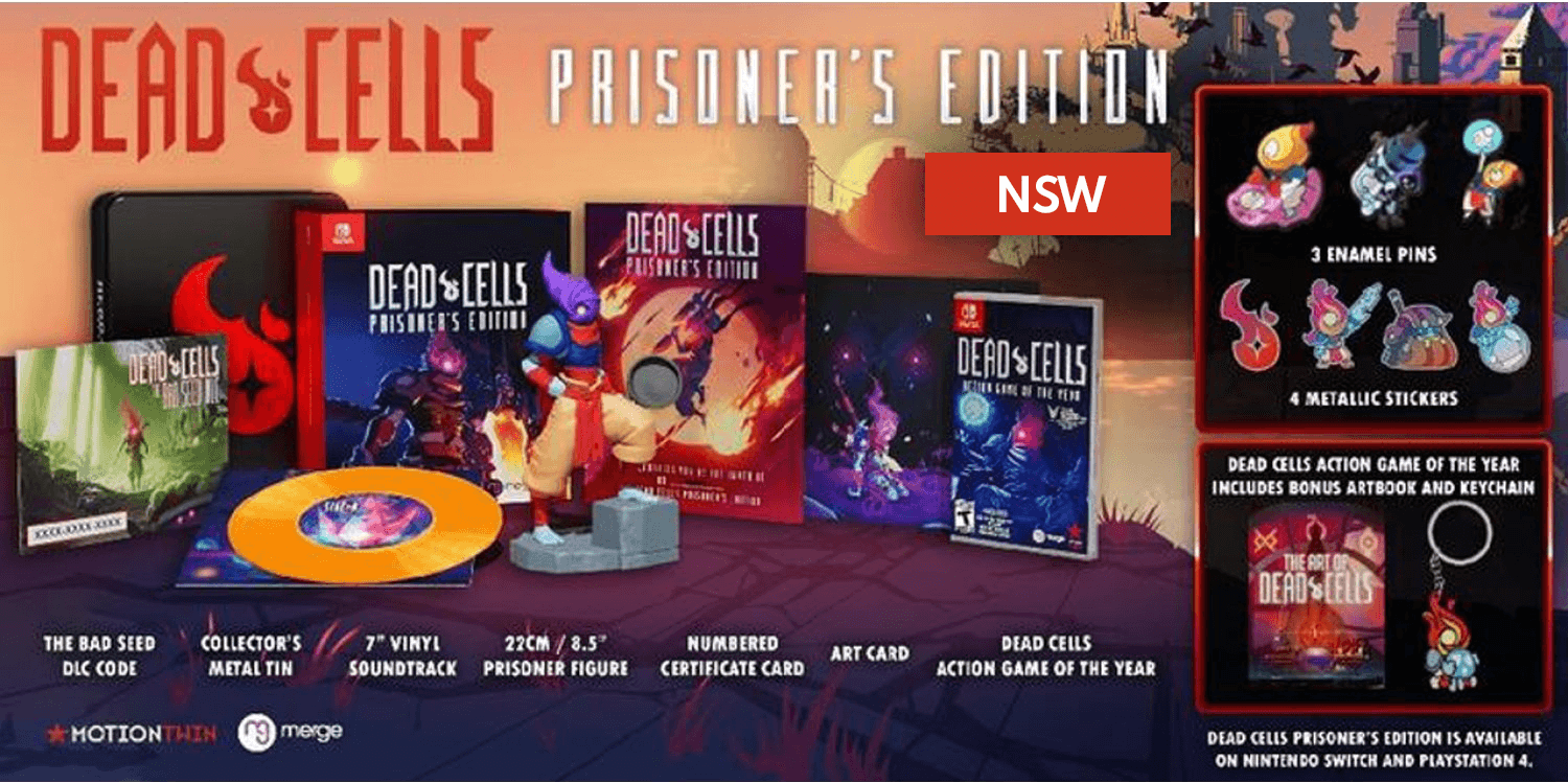 PS4 DEAD CELLS PRISONERS EDITION ALL (ENG/FR) - DataBlitz