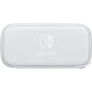 NINTENDO NSW CARRYING CASE & SCREEN PROTECTOR FOR NINTENDO SWITCH LITE (WHITE) - DataBlitz