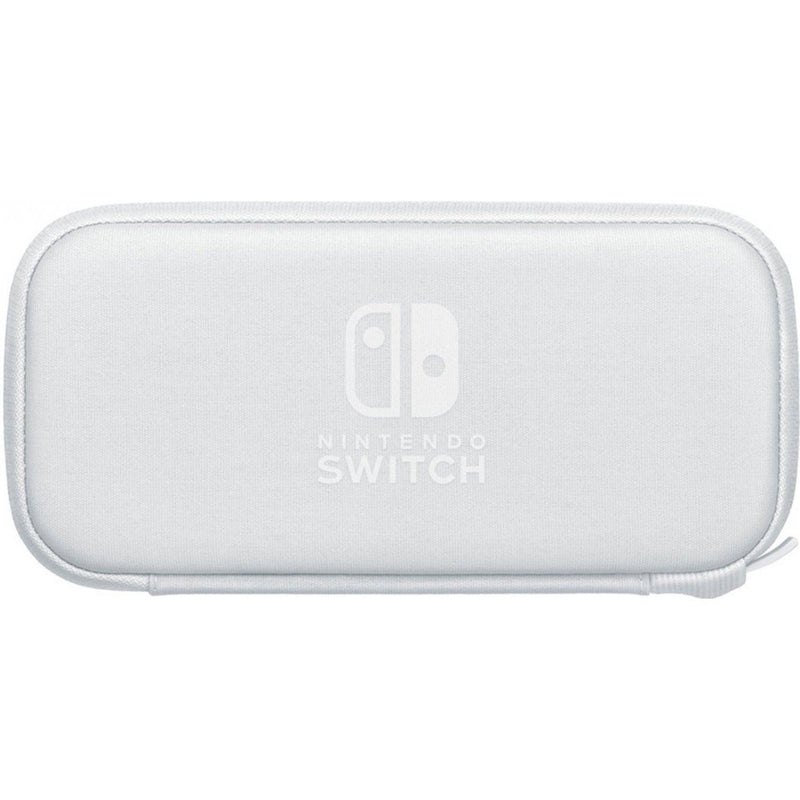 NINTENDO NSW CARRYING CASE & SCREEN PROTECTOR FOR NINTENDO SWITCH LITE (WHITE) - DataBlitz