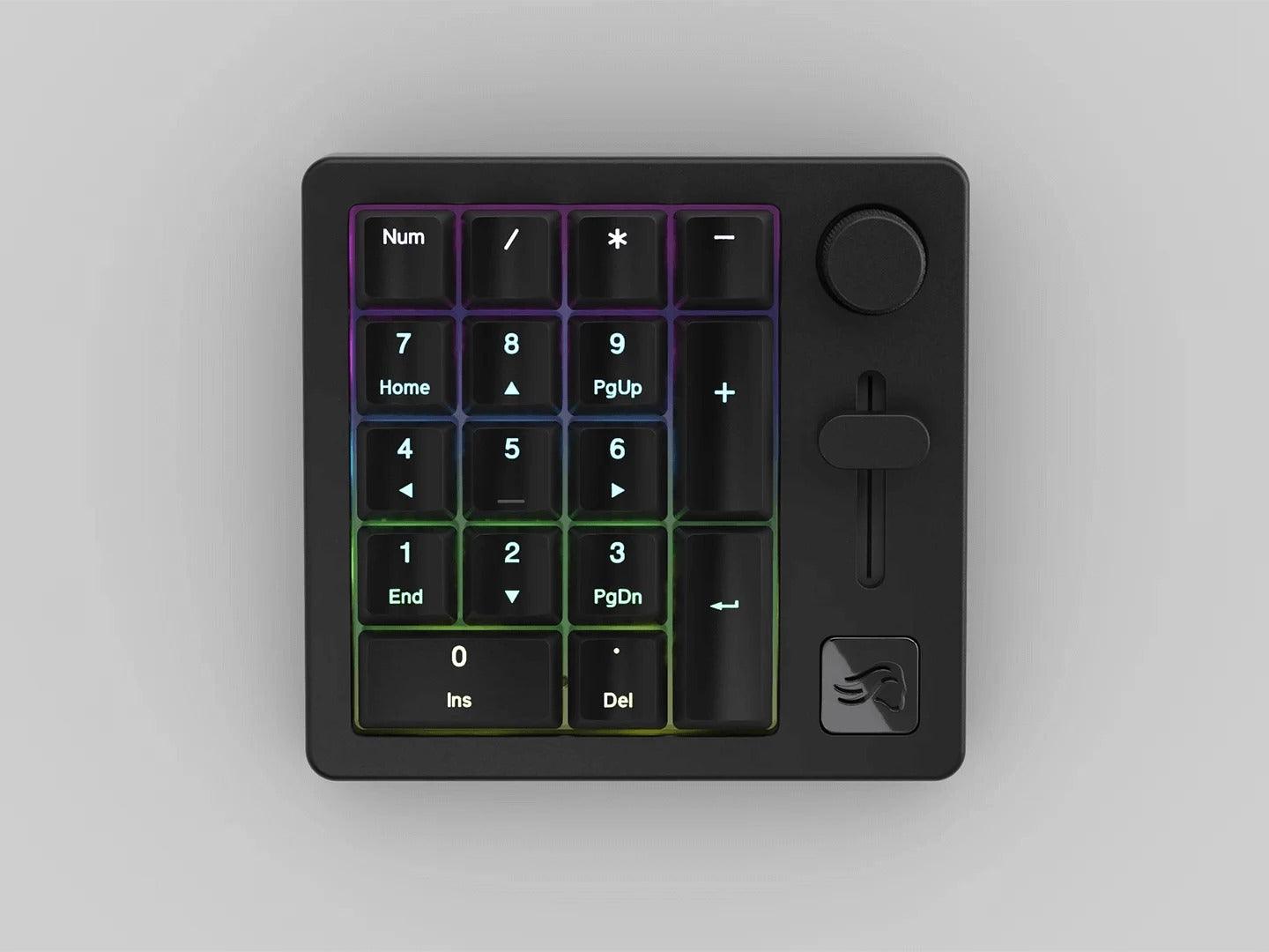Glorious GMMK Numpad Premium Wireless Macro Pad (Black Slate) - DataBlitz