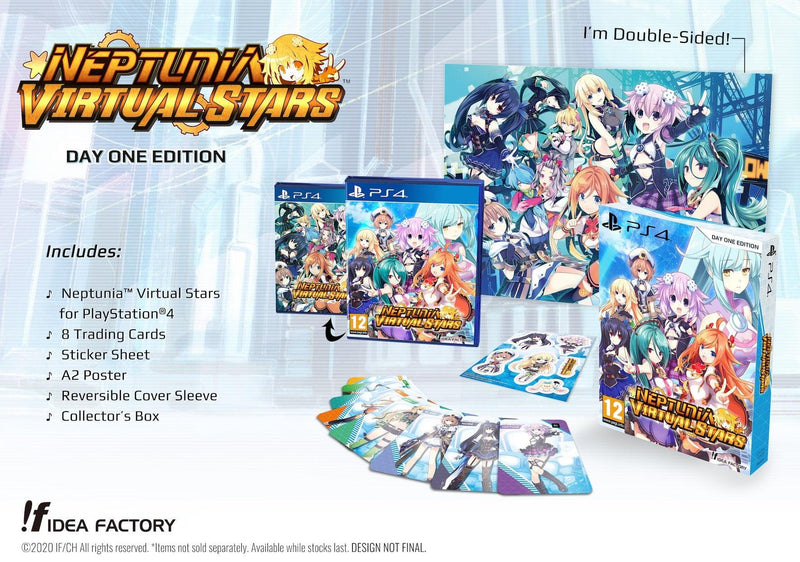 PS4 NEPTUNIA VIRTUAL STARS DAY ONE EDITION REG.2 - DataBlitz