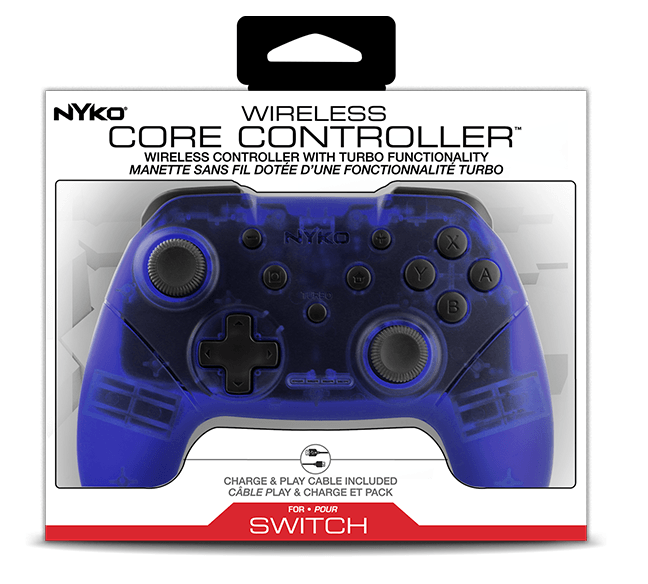 NYKO NSW WIRELESS CORE CONTROLLER BLUE/WHITE (87271-T83) - DataBlitz