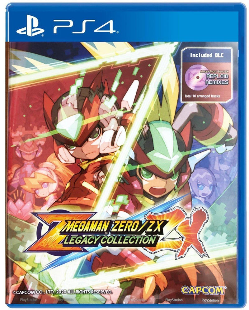 PS4 MEGAMAN ZERO/ZX LEGACY COLLECTION REG.3 - DataBlitz