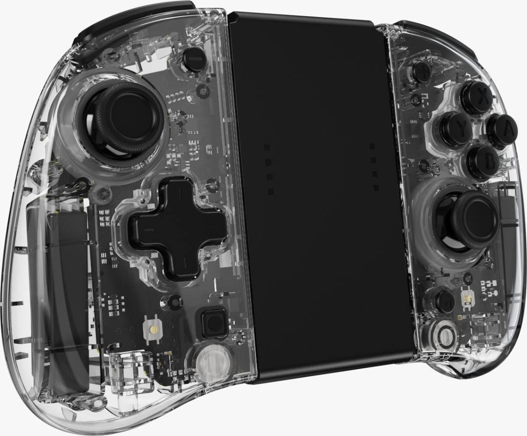 NSW Omelet Gaming Wireless Joy-Con Controller Compatible With N-Switch/N-Switch Lite/N-Switch Oled (Transparent) - DataBlitz