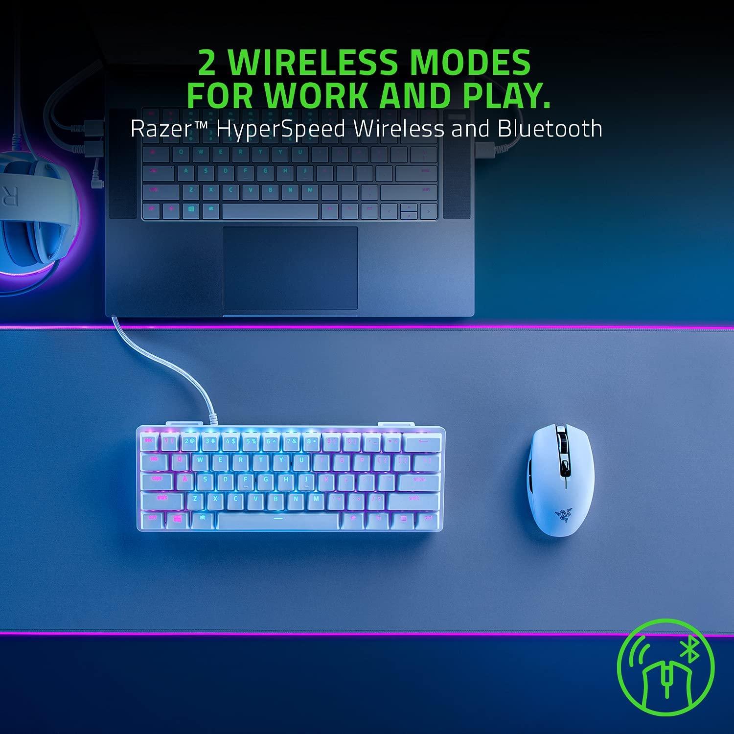 RAZER OROCHI V2 MOBILE WIRELESS GAMING MOUSE WHITE EDITION - DataBlitz