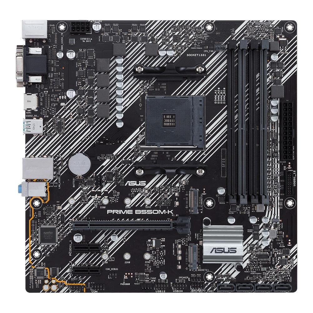 Asus Prime B550M-K AM4 Micro-ATX Motherboard - DataBlitz