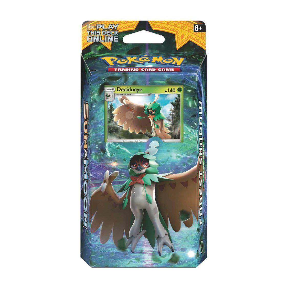 POKEMON TRADING CARD GAME SM1 SUN AND MOON THEME DECK (FOREST SHADOW) - DataBlitz