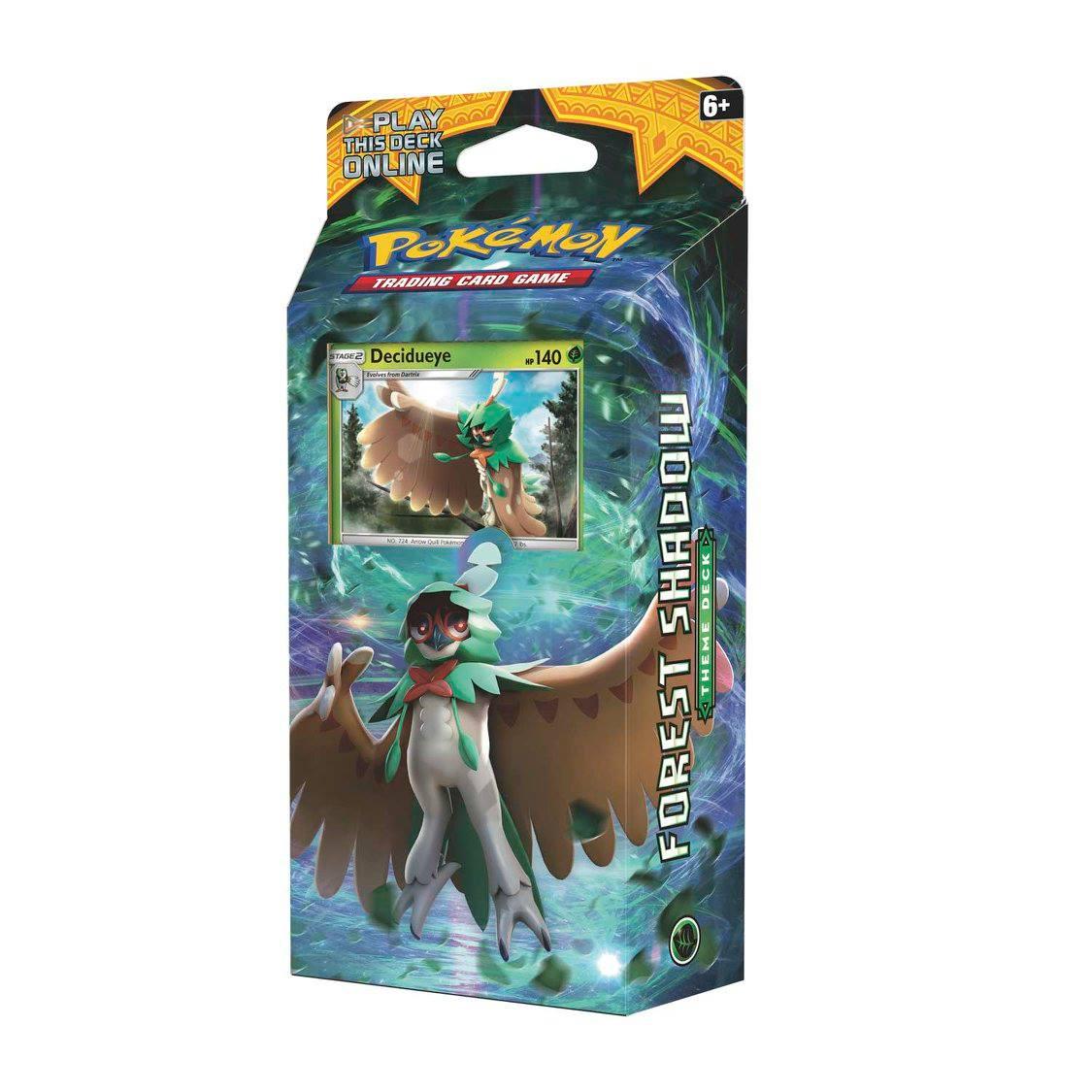 POKEMON TRADING CARD GAME SM1 SUN AND MOON THEME DECK (FOREST SHADOW) - DataBlitz