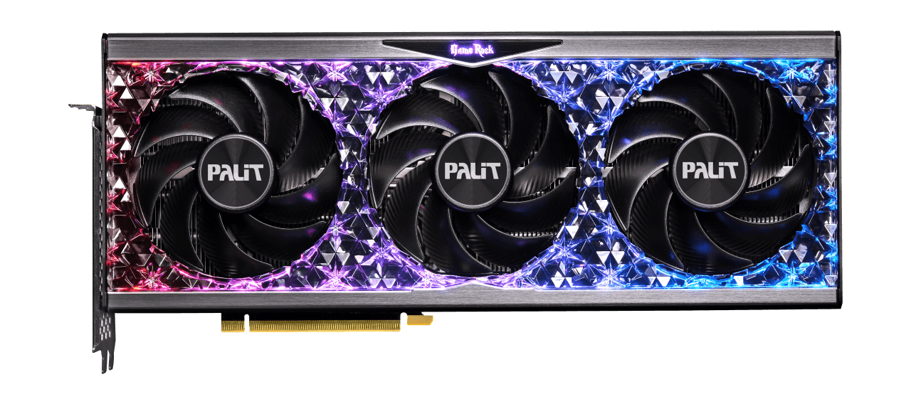 PALIT Geforce RTX 4080 Gamerock 16GB GDDR6X Graphics Card (Midnight Kaleidoscope) - DataBlitz