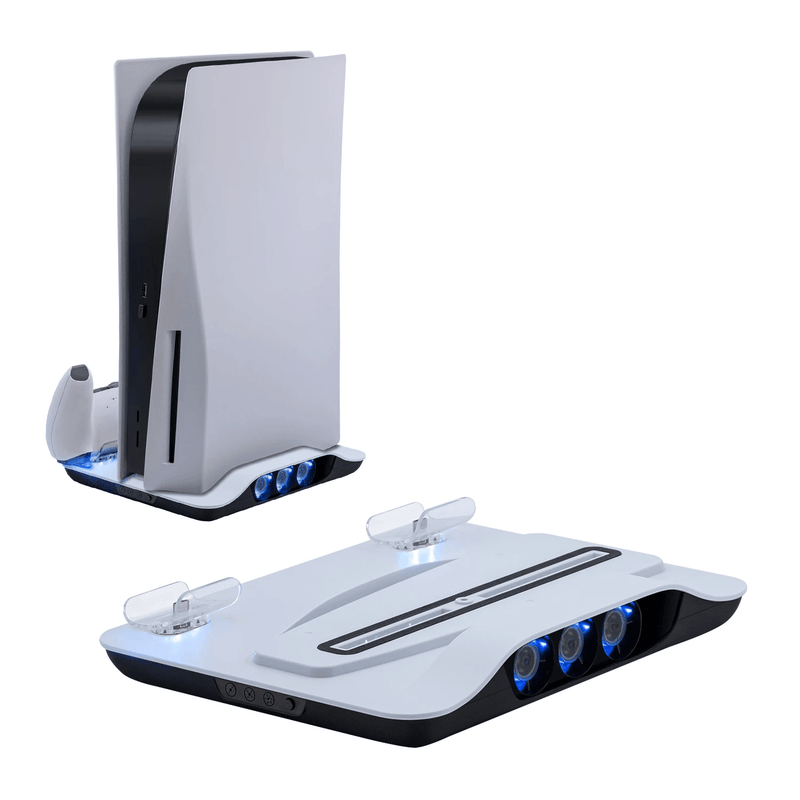 DOBE PS5 MULTIFUNCTIONAL COOLING STAND FOR P-5 (WHITE) (TP5-05102) - DataBlitz