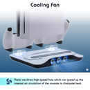 DOBE PS5 MULTIFUNCTIONAL COOLING STAND FOR P-5 (WHITE) (TP5-05102) - DataBlitz