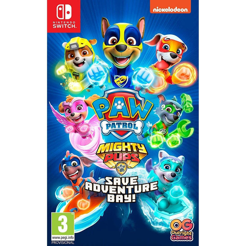 Nintendo Switch Paw Patrol Mighty Pups Save Adventure Bay