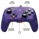 PDP NSW FACEOFF DELUXE + AUDIO WIRED CONTROLLER PURPLE CAMO (500-134-CM05) - DataBlitz