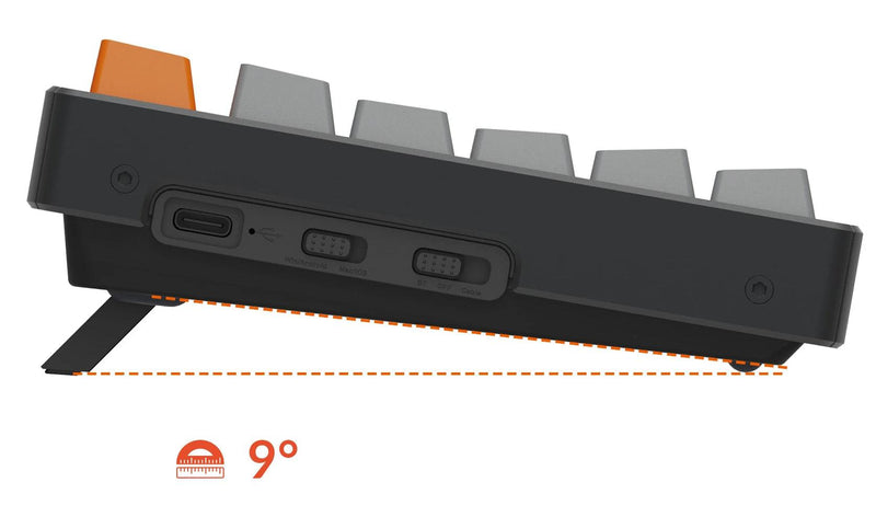 Keychron K10 104-KEY RGB Backlight Hot-Swappable Wireless Mechanical Keyboard