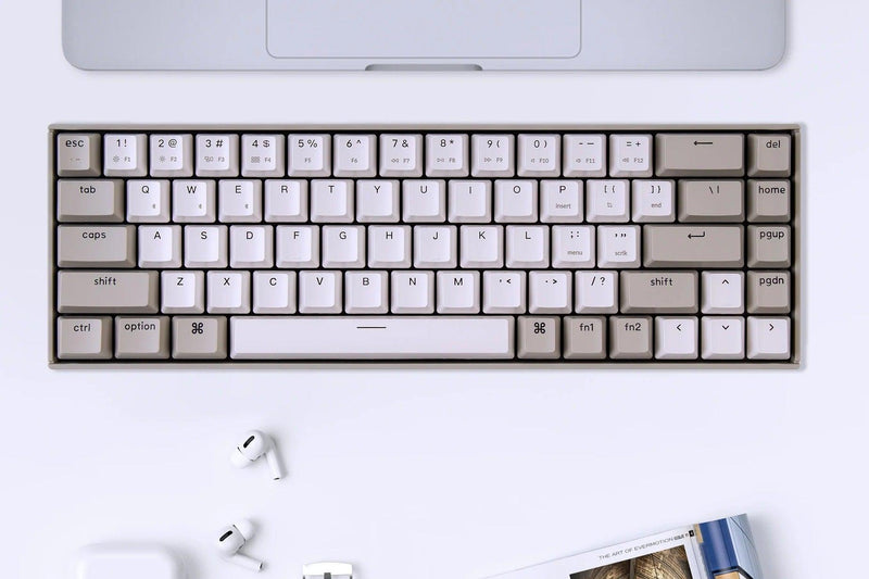 KEYCHRON K6 NON-BACKLIGHT ALUMINUM HOT-SWAPPABLE WIRELESS MECHANICAL KEYBOARD (GATERON BLUE SWITCH) (K6M2) - DataBlitz
