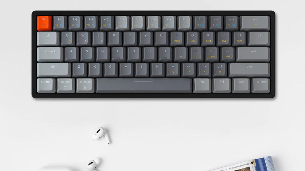 Keyobard R12 Keychron K12 RGB Backlight Aluminum Hot-Swappable Wireless Mechanical ...