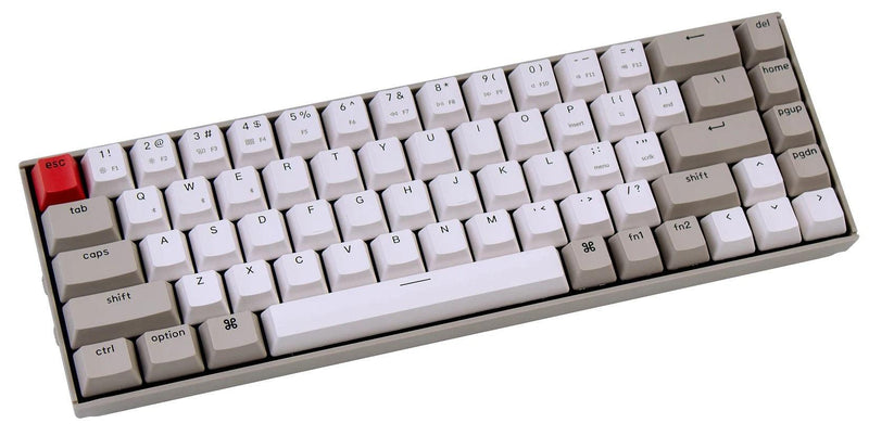 KEYCHRON K6 NON-BACKLIGHT ALUMINUM HOT-SWAPPABLE WIRELESS MECHANICAL KEYBOARD (GATERON BLUE SWITCH) (K6M2) - DataBlitz