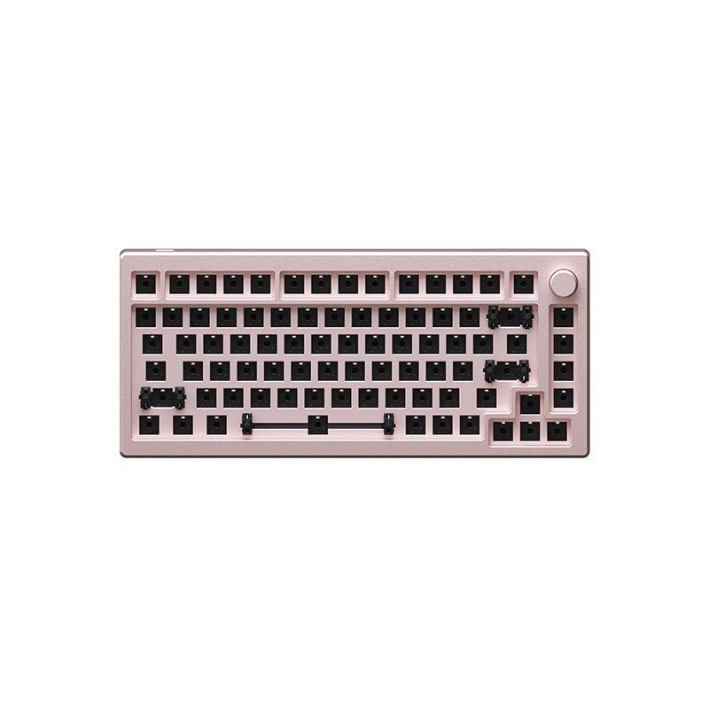 AKKO MOD007 RGB MECHANICAL KEYBOARD HOT-SWAPPABLE DIY KIT GASKET MOUNT WITH 82-KEY LAYOUT (PINK) - DataBlitz