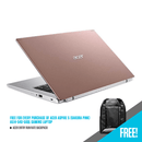 ACER ASPIRE 5 A514-54G-56QL 14" GAMING LAPTOP (SAKURA PINK) + ACER ENTRY RUN RATE BACKPACK - DataBlitz