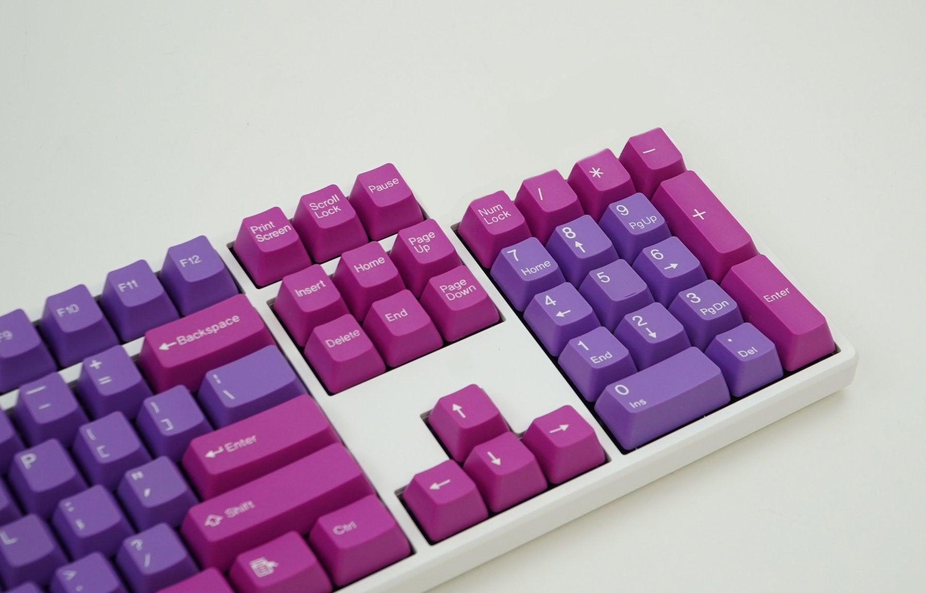 TAIHAO DOUBLE SHOT ABS KEYCAPS SET FOR CHERRY MX SWITCH (104-KEYS) (PURPLE MYSTERY) (C01PP202) - DataBlitz