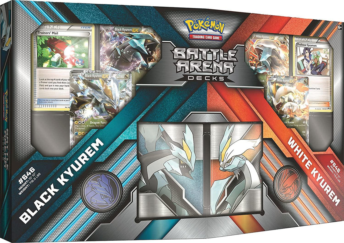 POKEMON TRADING CARD GAME BATTLE ARENA DECKS (BLACK KYUREM VS WHITE KYUREM) - DataBlitz