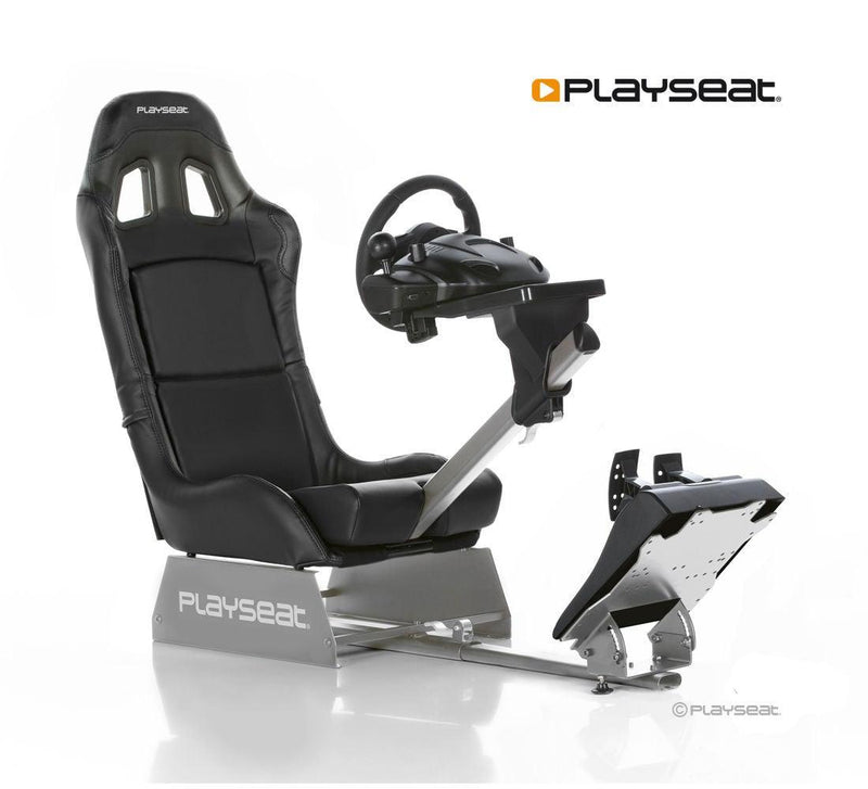 PLAYSEAT REVOLUTION BLACK/SILVER FRAME FOR PS2/PS3/360/WII/MAC/PC (RR.00028) - DataBlitz