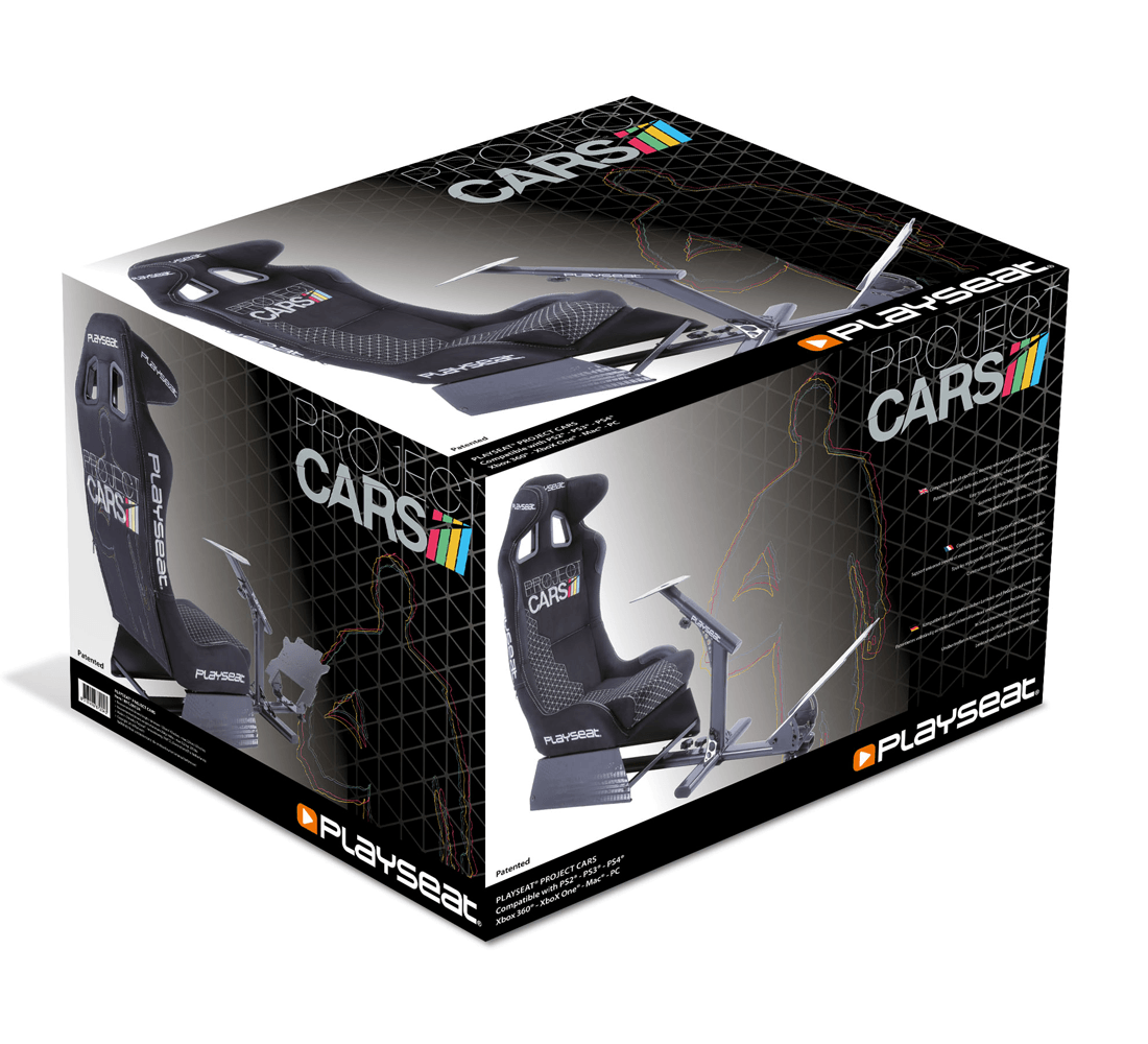 Playseat Project Cars (PS2/PS3/PS4/XBOX360/XBOXONE/MAC/PC) (RPC 00124) - DataBlitz