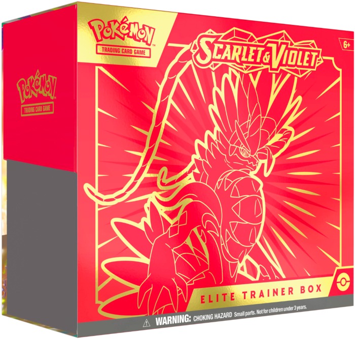 Pokemon Trading Card Game SV01 Scarlet & Violet Elite Trainer Box (Koraidon) (184-85341)