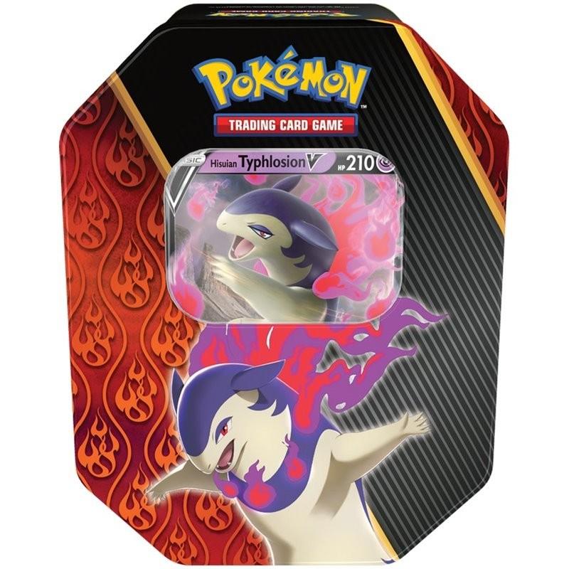 POKEMON Trading Card Game Divergent Powers Tin 2022 (Hisuian Typhlosion V) (210-85044) - DataBlitz