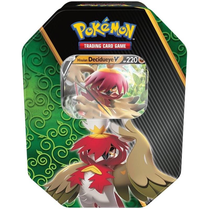 POKEMON Trading Card Game Divergent Powers Tin 2022 (Hisuian Decidueye V) (210-85044) - DataBlitz