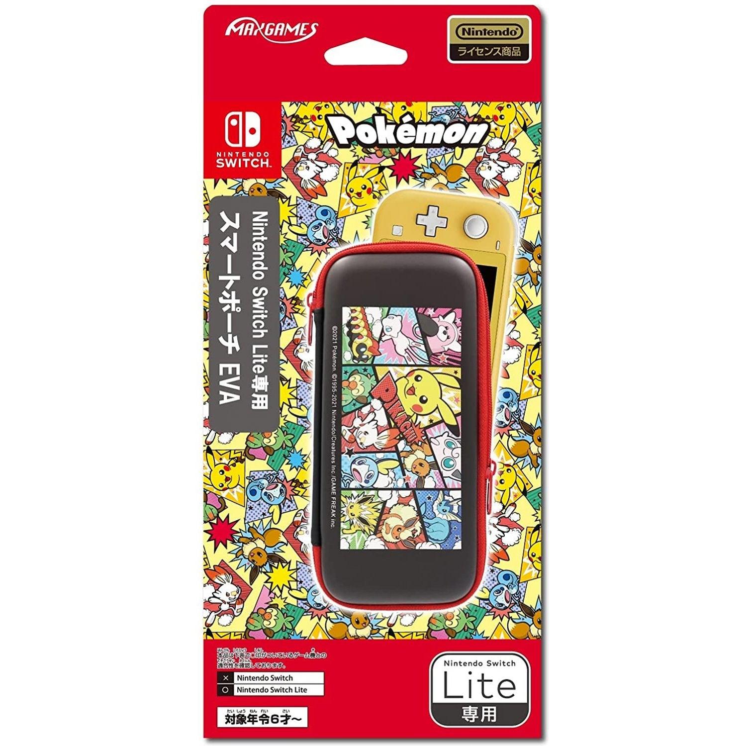MAXGAMES NSW POKEMON COMIC SMART POUCH EVA FOR N-SWITCH LITE (HROP-02PMC) - DataBlitz