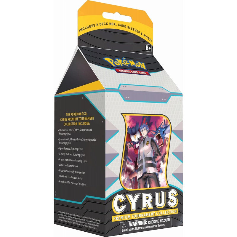Pokemon Trading Card Game Premium Tournament Collection Cyrus