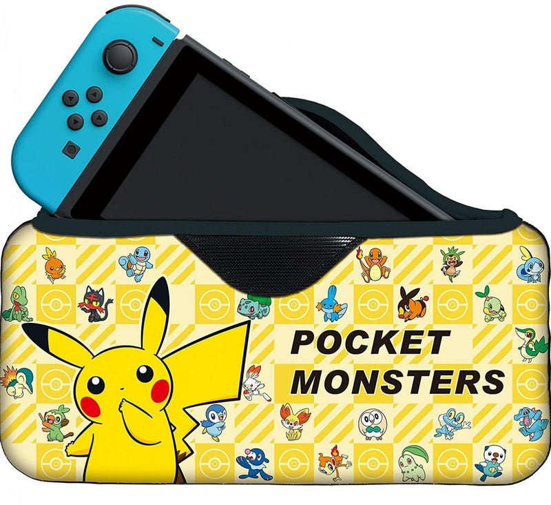 KEYS FACTORY NSW QUICK POUCH POKEMON POCKET MONSTER FOR NINTENDO SWITCH (TYPE-A) (CQP-011-1) - DataBlitz